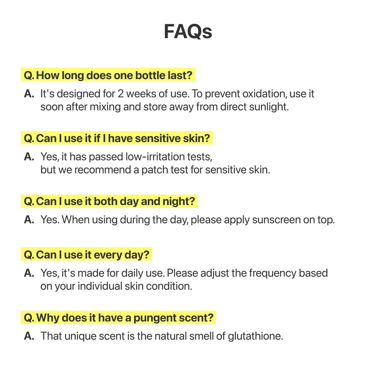 numbuzin - No.5 Glutathione TXA Advanced Dark Spot Ampoule 10.7gm