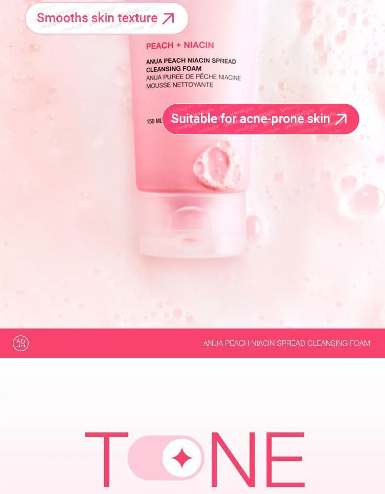 Anua - Peach Niacin Spread Cleansing Foam 150ml