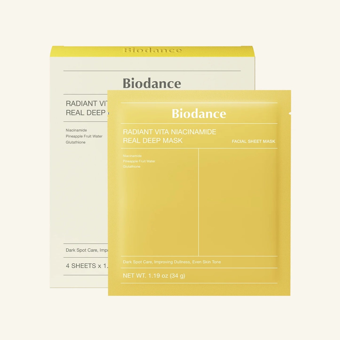 BIODANCE - Radiant Vita Niacinamide Real Deep (4ea)