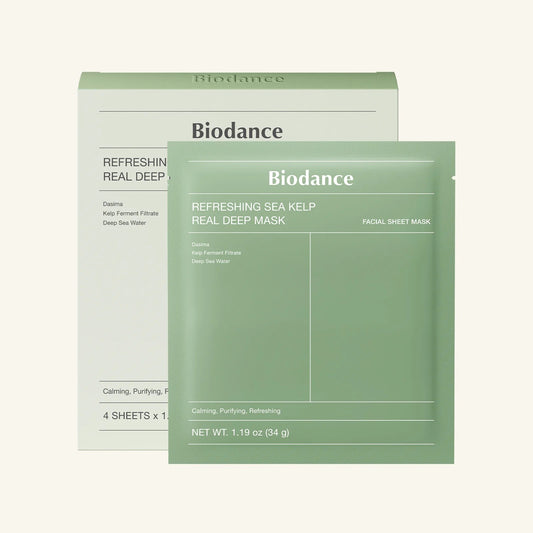 Biodance - Refreshing Sea Kelp Real Deep Mask (4ea)