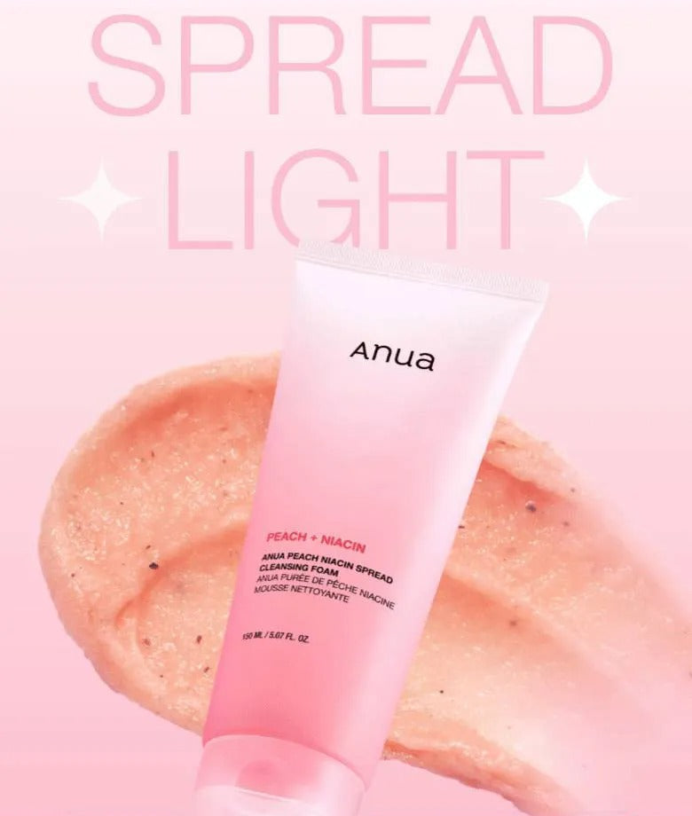 Anua - Peach Niacin Spread Cleansing Foam 150ml
