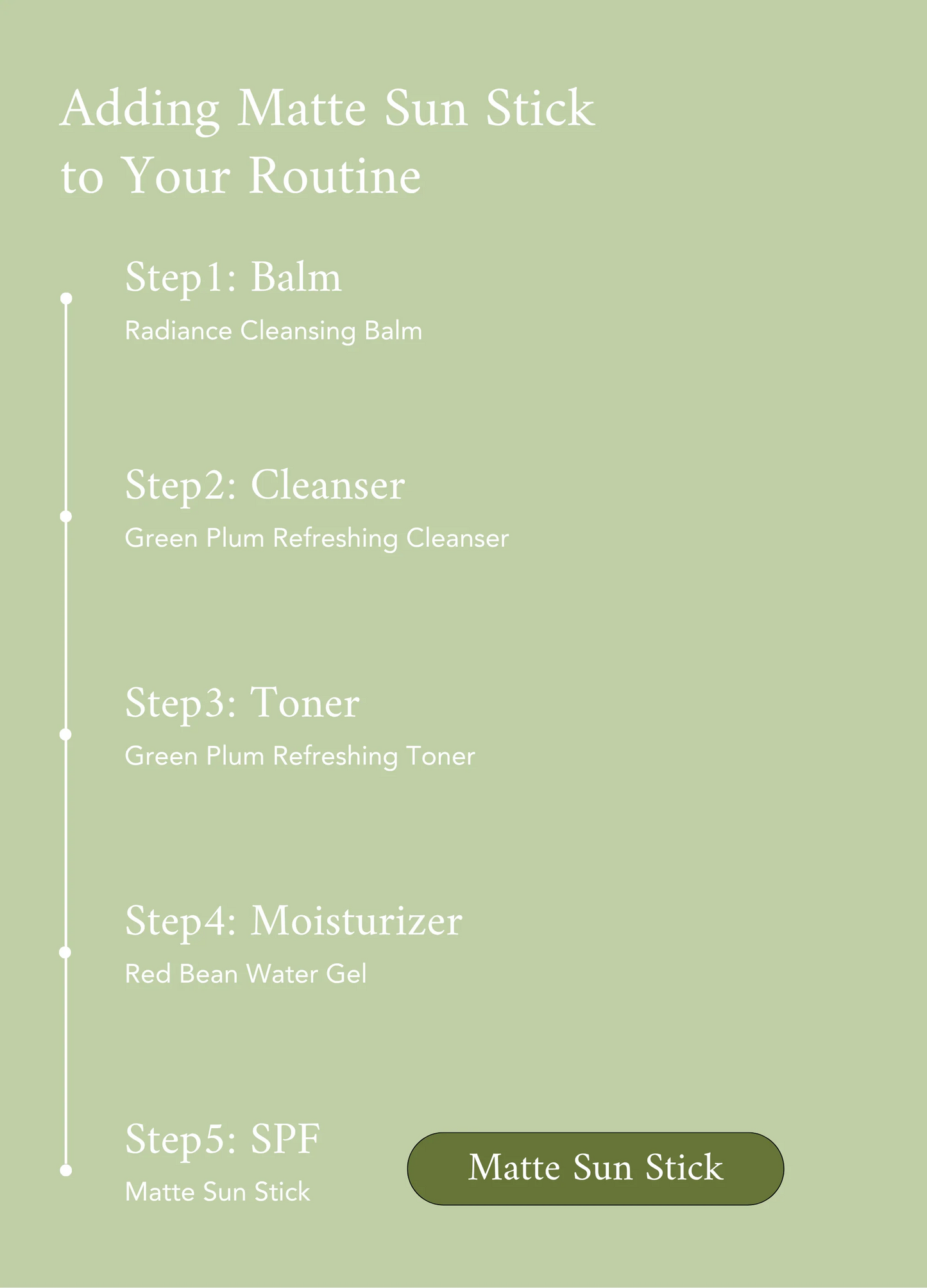 BEAUTY OF JOSEON - Matt sun Stick: Mugwort + Camilia 18gm SPF50+ PA++++