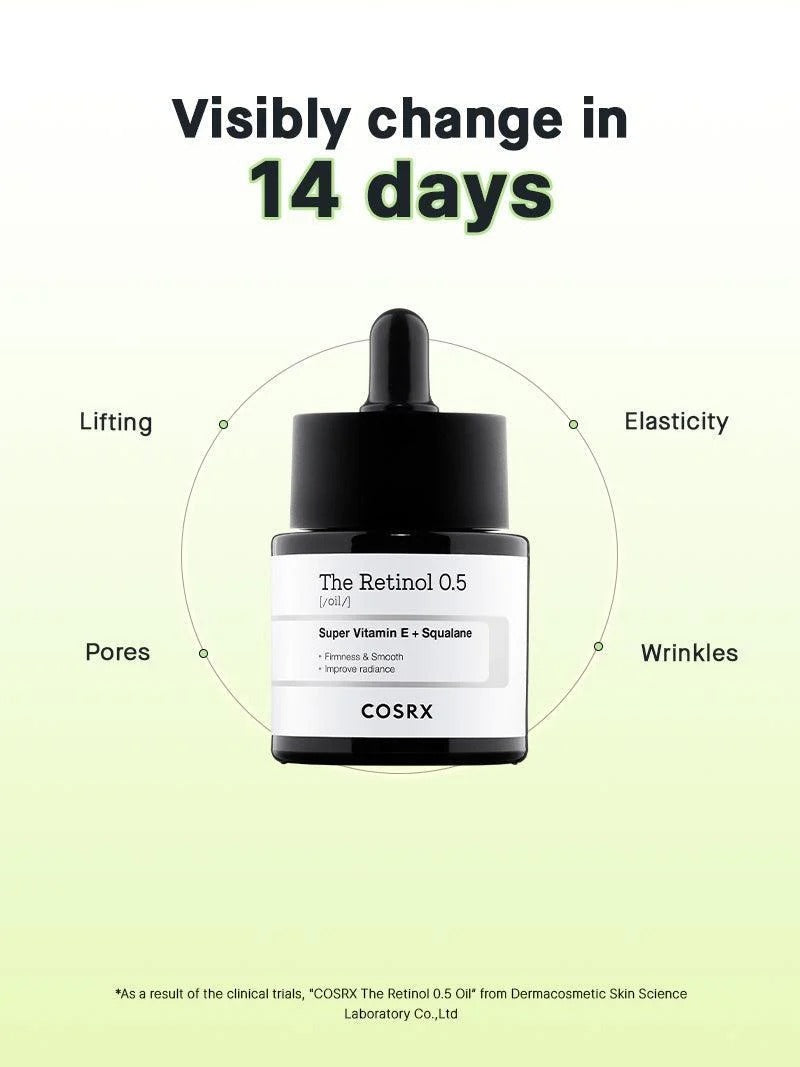 COSRX - The Retinol 0.5 Oil 20ml