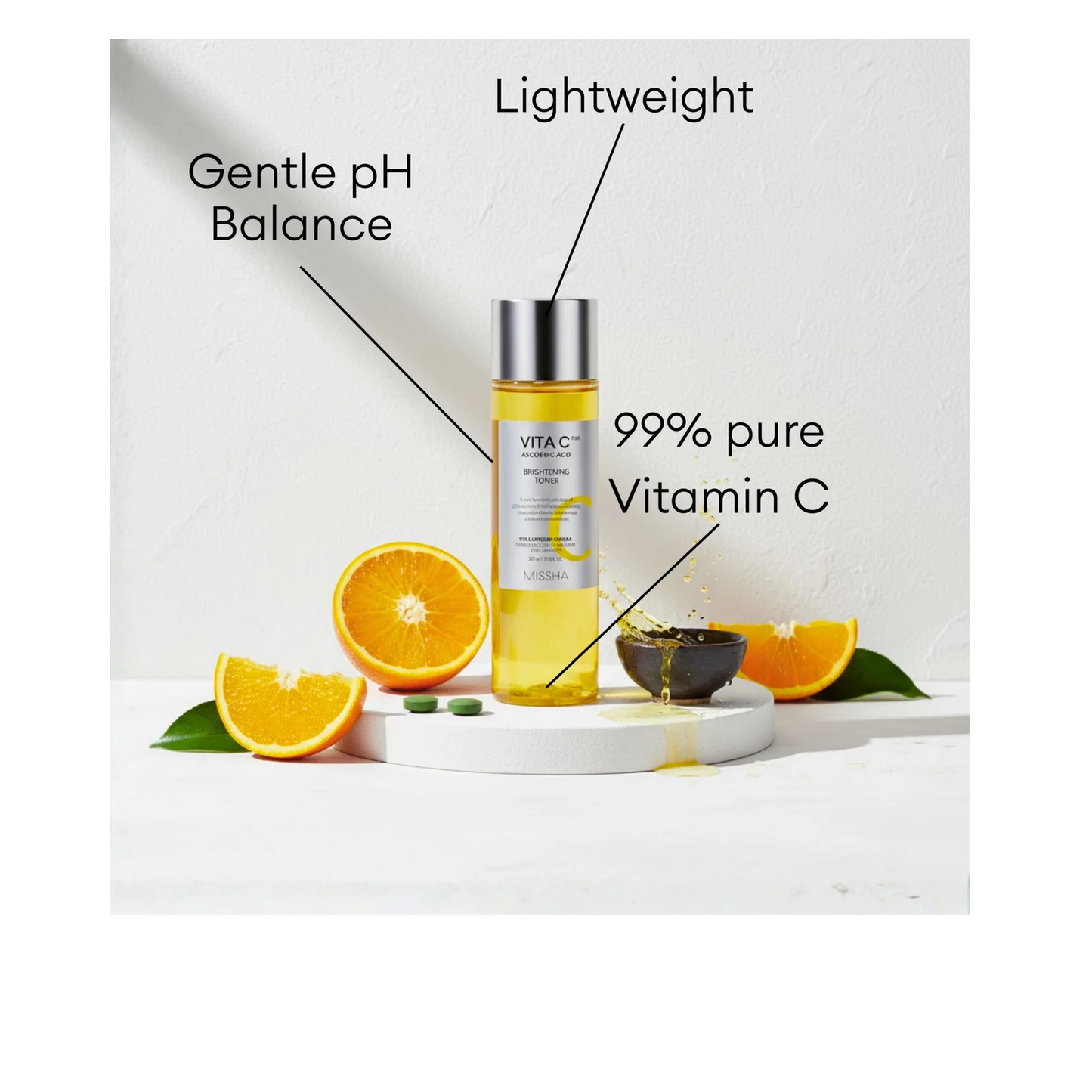 MISSHA - Vita C Plus Brightening Toner 200ml