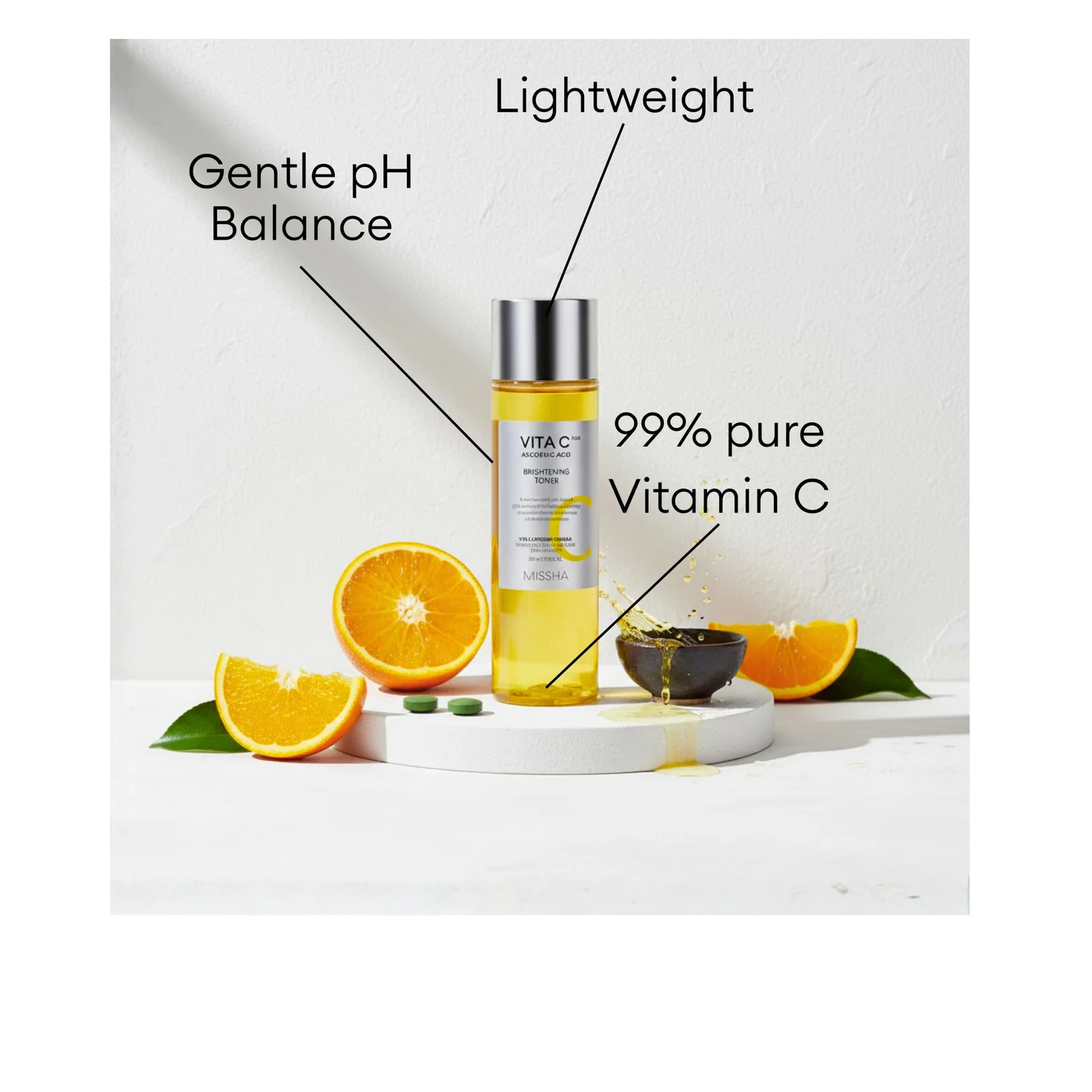 MISSHA - Vita C Plus Brightening Toner 200ml