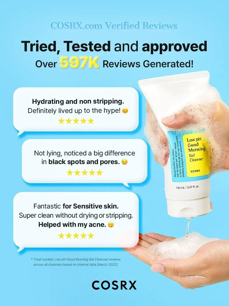 COSRX - Low PH Good Morning Gel Cleanser 150 ml