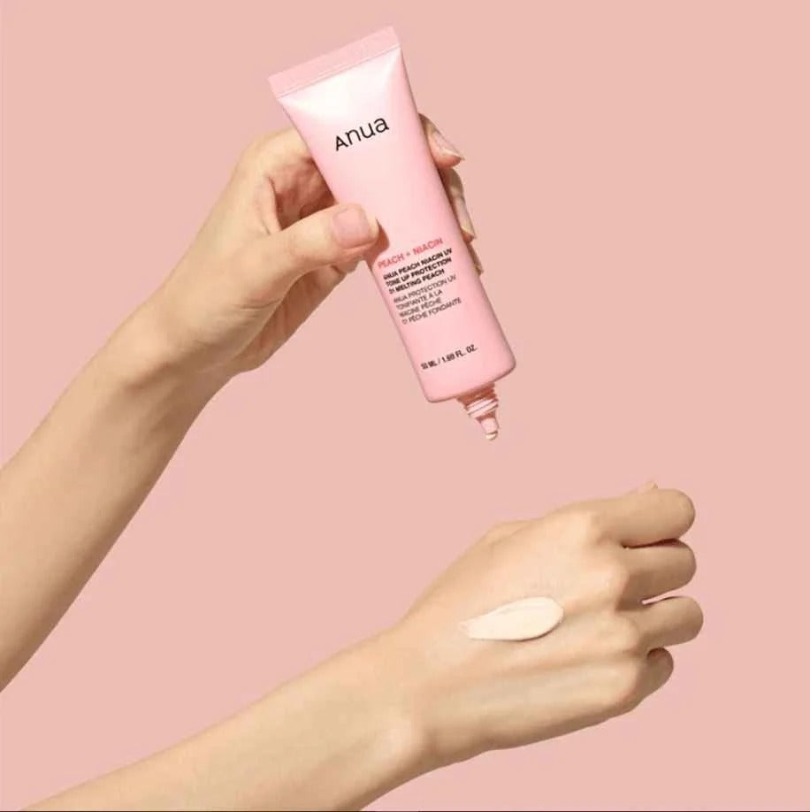 Anua - Peach Niacin UV Tone Up Protection 01 Melting Peach 50ml