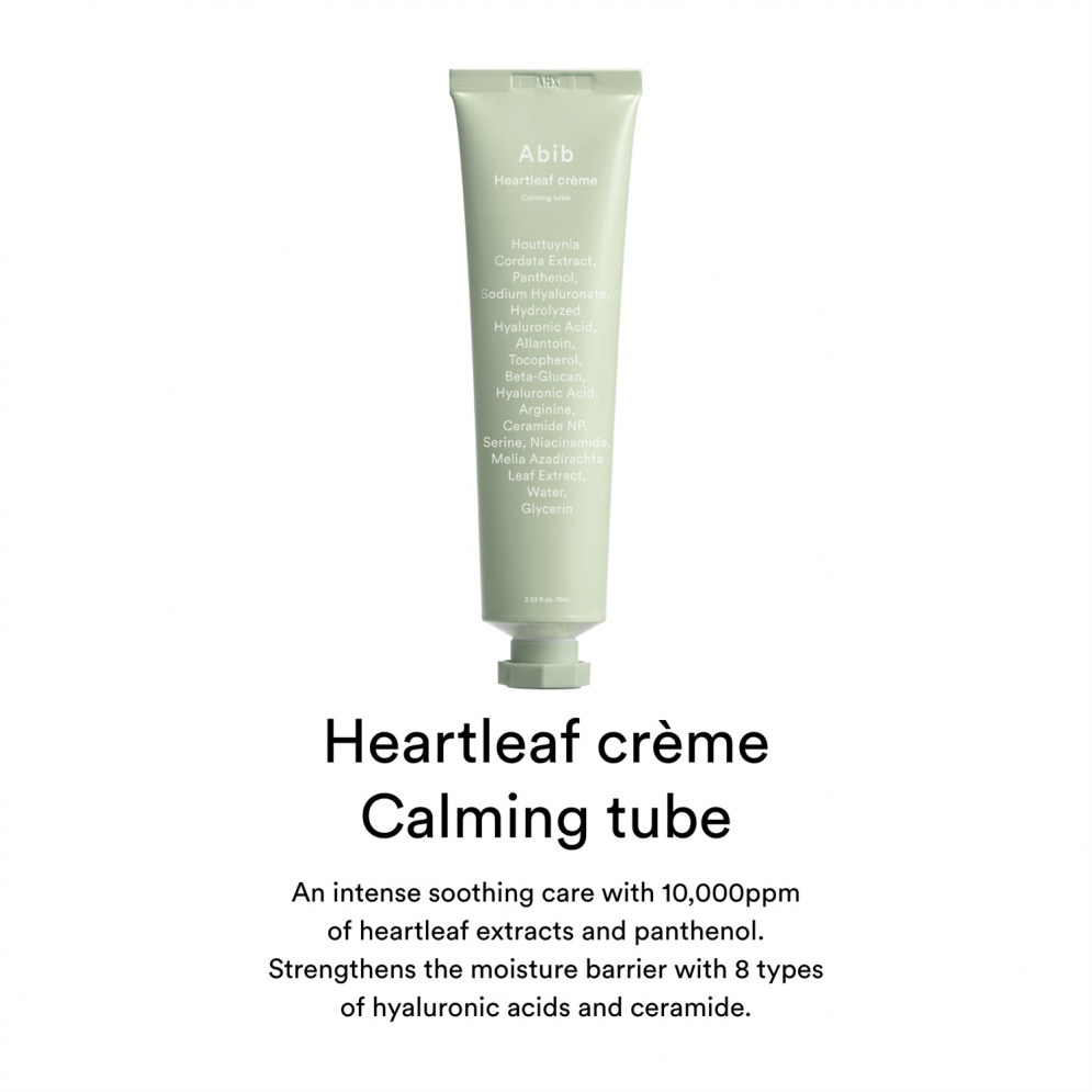 Abib - Heartleaf creme Calming Tube 75ml