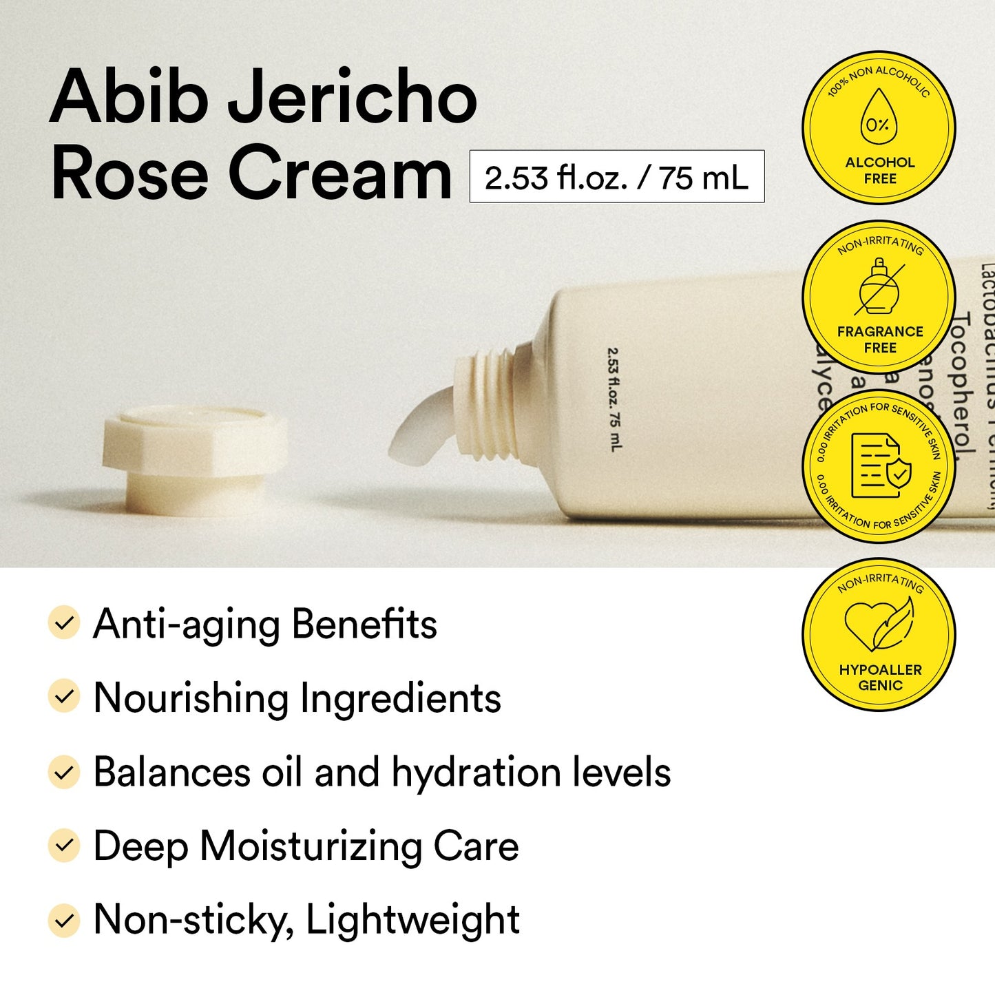 Abib - Jericho rose creme nutrition tube 75m