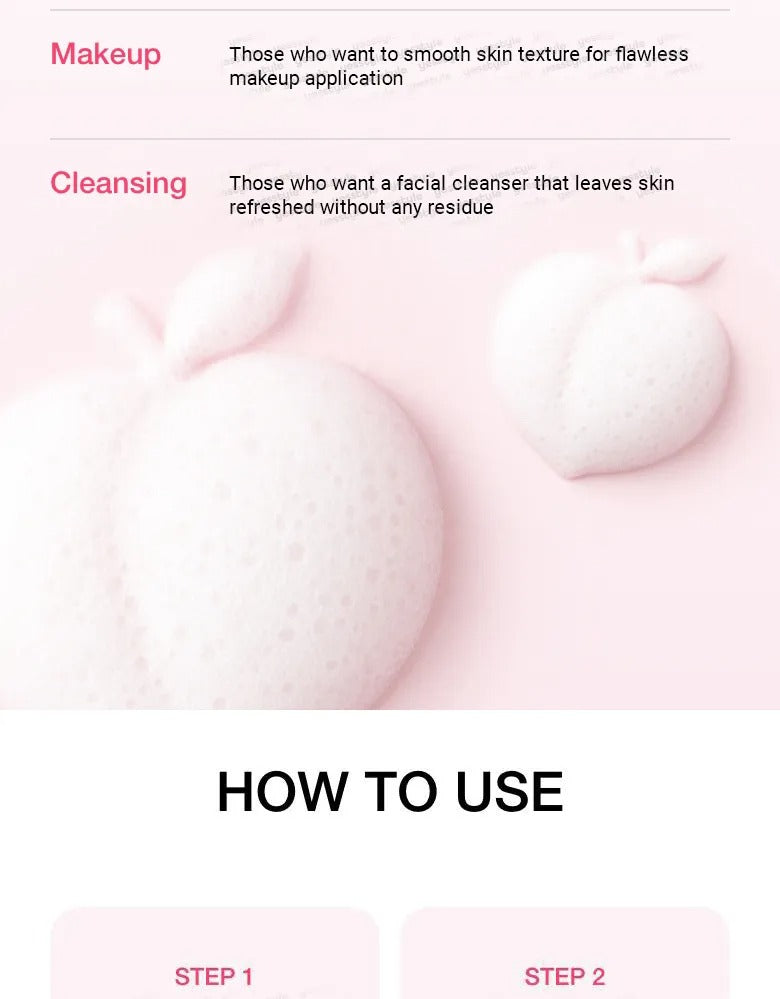 Anua - Peach Niacin Spread Cleansing Foam 150ml