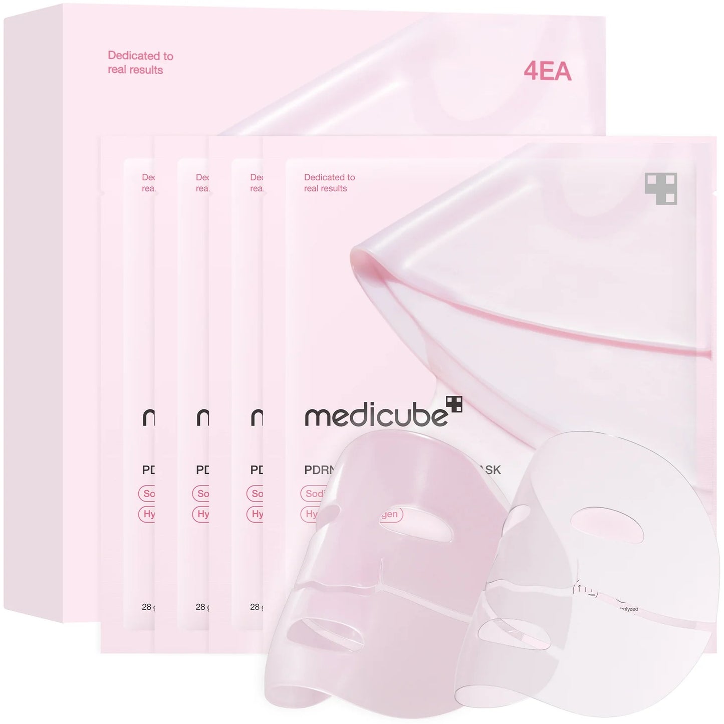 MEDICUBE - PDRN Pink Collagen Gel Mask (4ea)