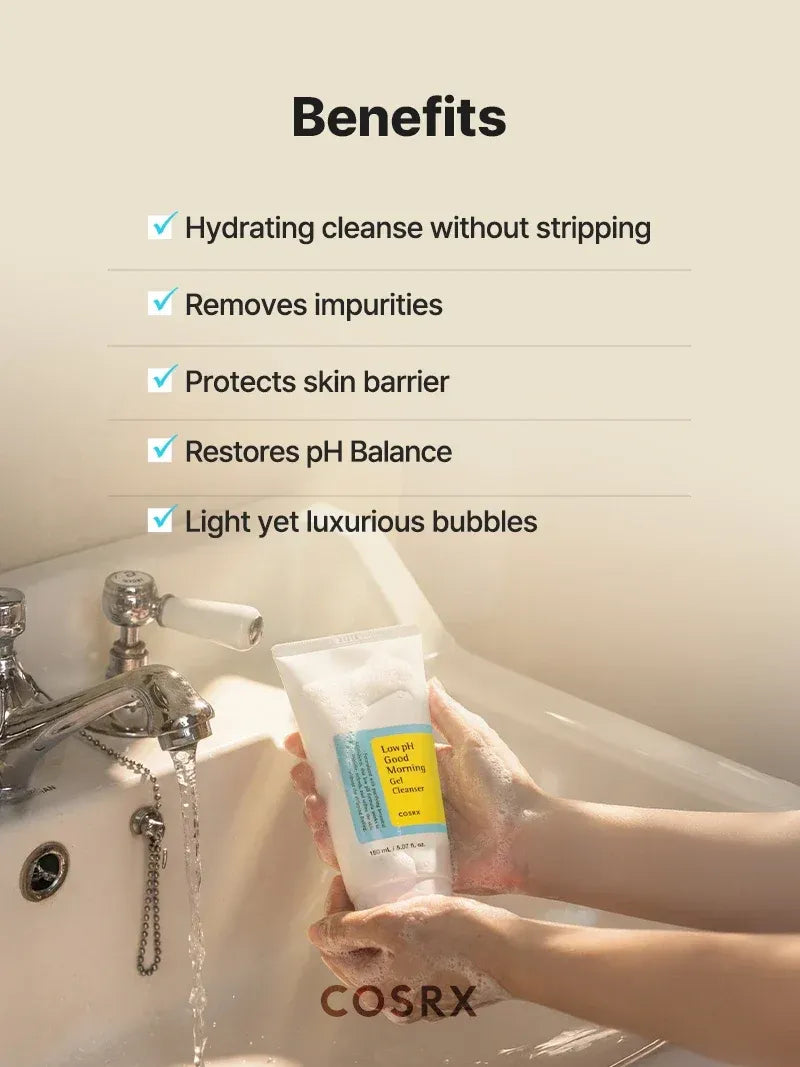 COSRX - Low PH Good Morning Gel Cleanser 150 ml