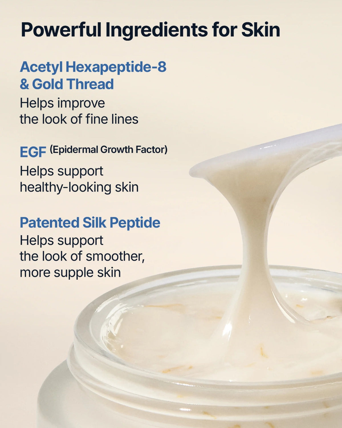 SUNGBOON EDITOR - Silk Peptide EGF Intensive Cream 50ml