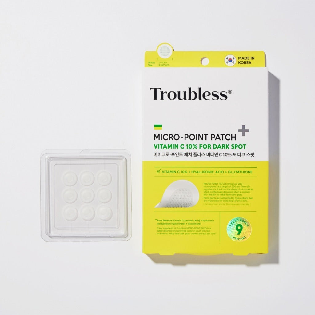 Troubless - Micro-Point Patch Plus Vitamin C 10% 9 Patches