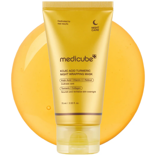 medicube Kojic acid turmeric overnight wrapping mask
